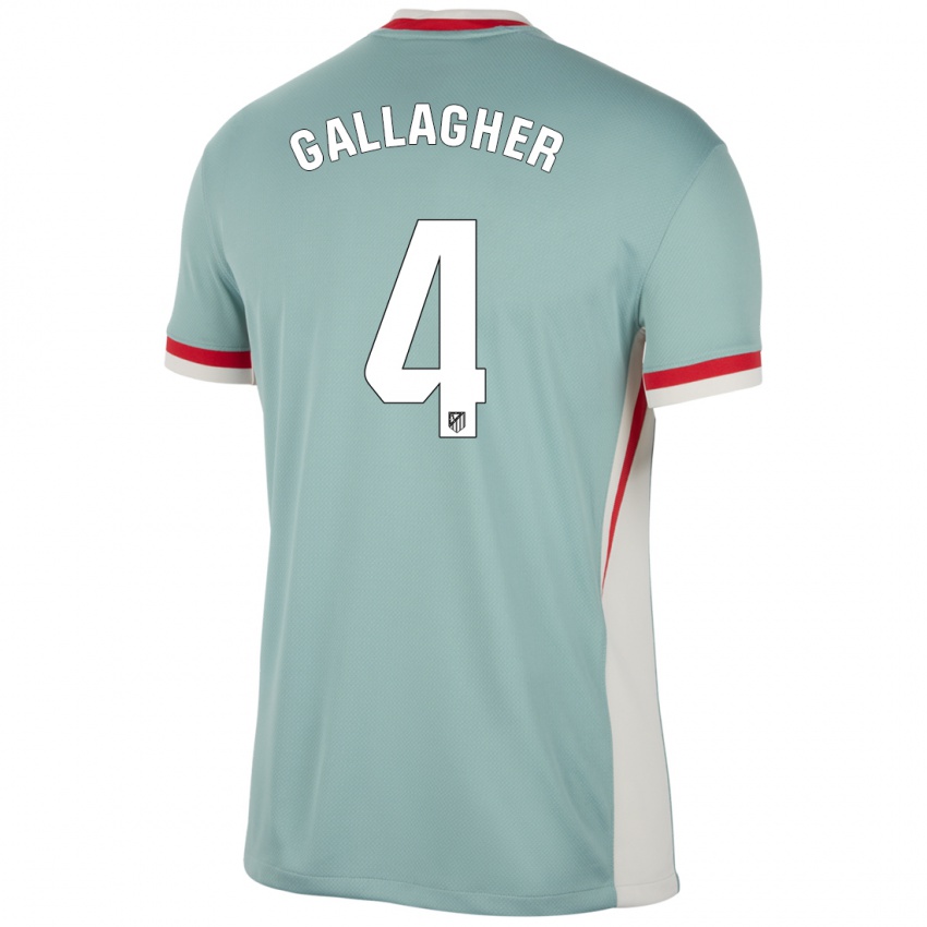 Criança Camisola Conor Gallagher #4 Blue Blue Light Bege Alternativa 2024/25 Camisa