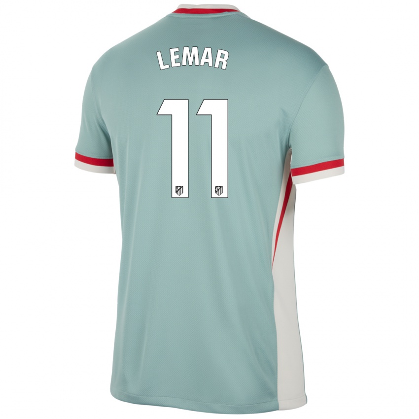 Criança Camisola Thomas Lemar #11 Blue Blue Light Bege Alternativa 2024/25 Camisa