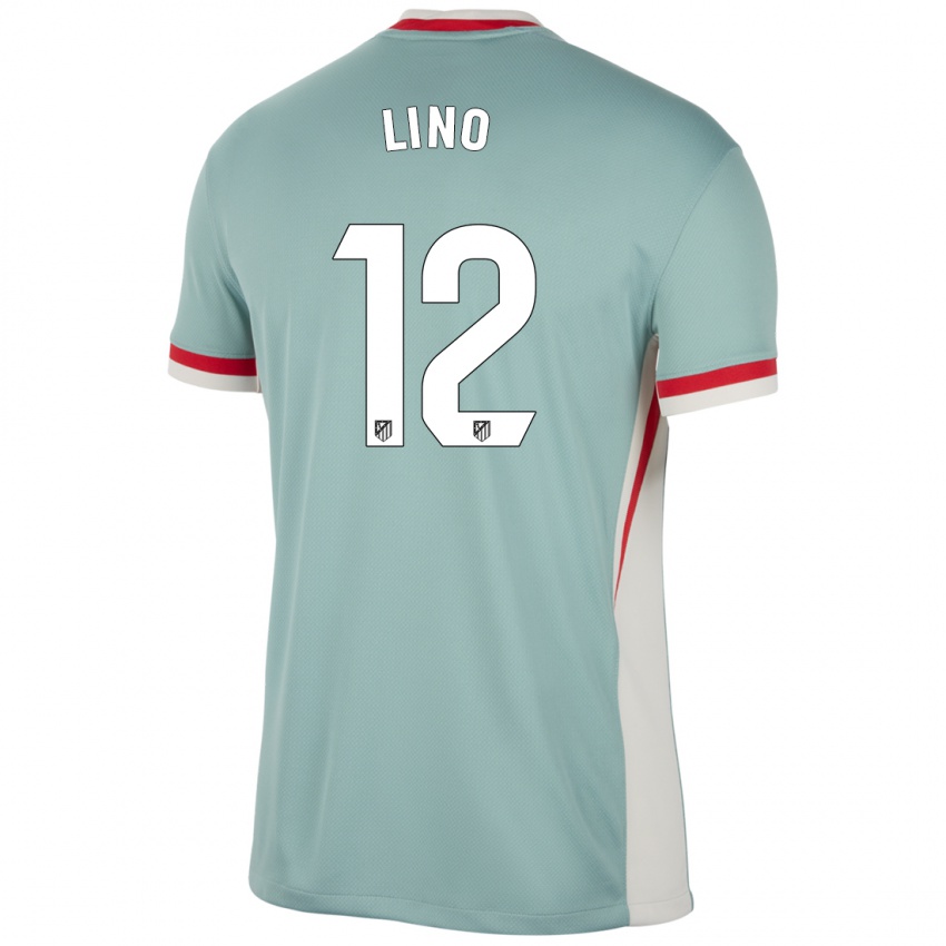 Criança Camisola Samuel Lino #12 Blue Blue Light Bege Alternativa 2024/25 Camisa