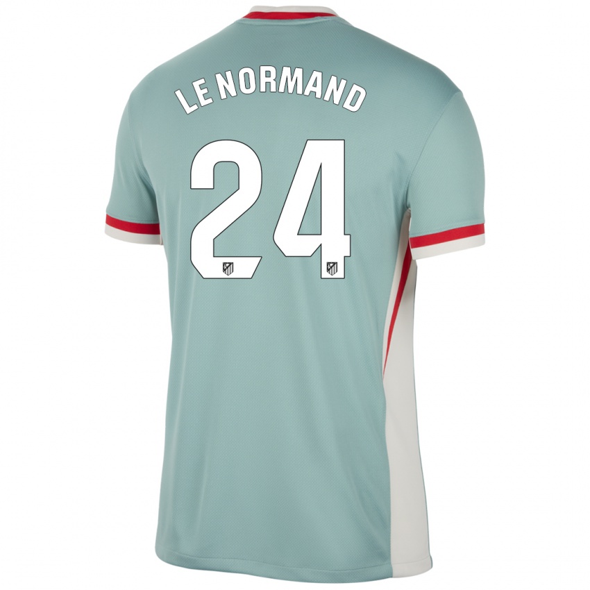 Criança Camisola Robin Le Normand #24 Blue Blue Light Bege Alternativa 2024/25 Camisa