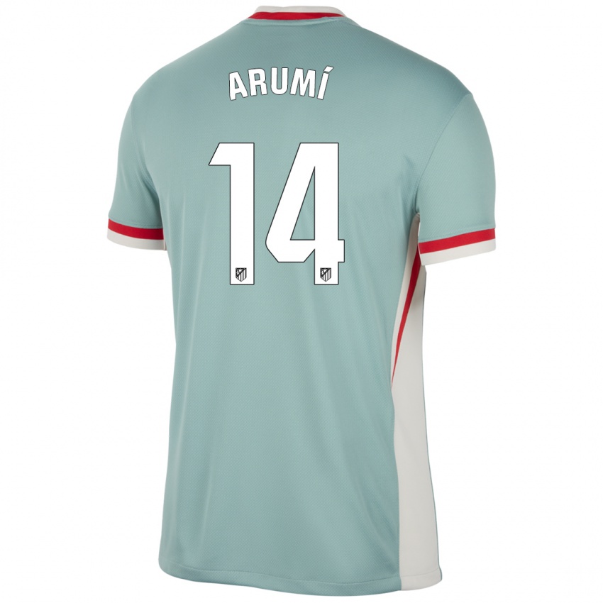 Criança Camisola Joel Arumí #14 Blue Blue Light Bege Alternativa 2024/25 Camisa