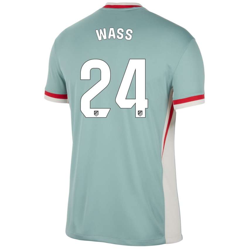 Criança Camisola Daniel Wass #24 Blue Blue Light Bege Alternativa 2024/25 Camisa