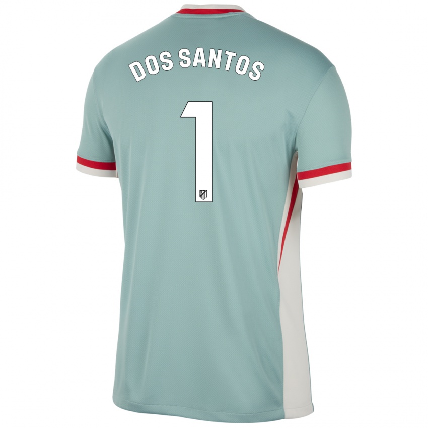 Criança Camisola Alex Dos Santos #1 Blue Blue Light Bege Alternativa 2024/25 Camisa