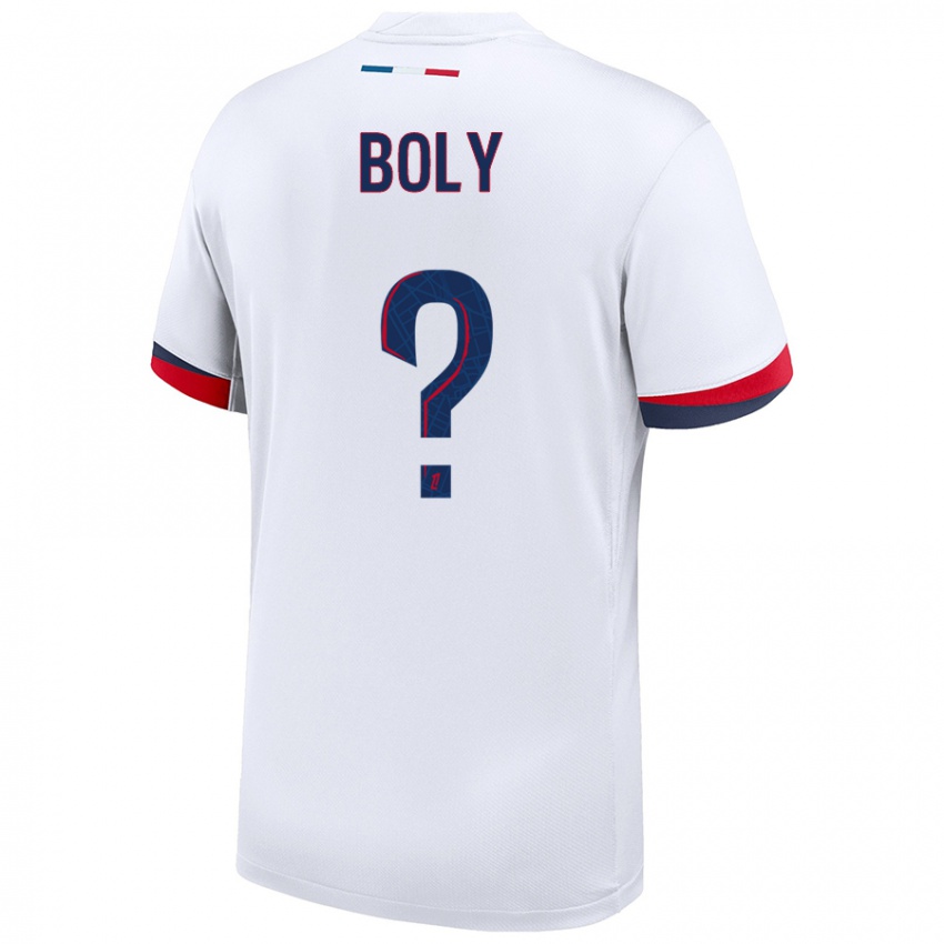 Criança Camisola David Boly #0 Azul Branco Vermelho Alternativa 2024/25 Camisa