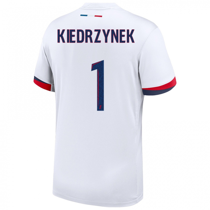 Criança Camisola Katarzyna Kiedrzynek #1 Azul Branco Vermelho Alternativa 2024/25 Camisa