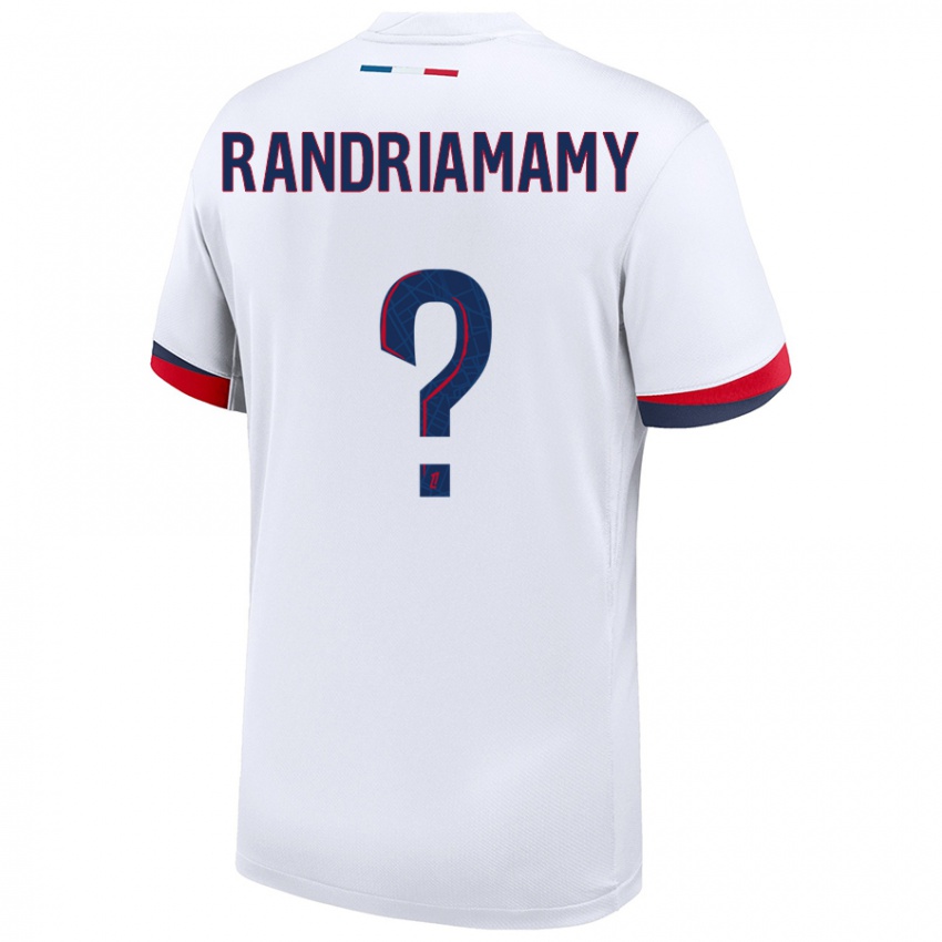 Criança Camisola Mathyas Randriamamy #0 Azul Branco Vermelho Alternativa 2024/25 Camisa