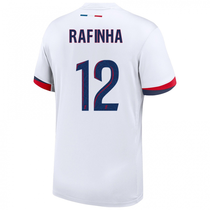 Criança Camisola Rafinha #12 Azul Branco Vermelho Alternativa 2024/25 Camisa