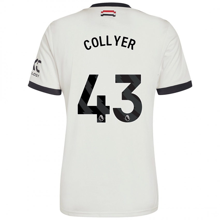 Criança Camisola Toby Collyer #43 Off White Terceiro 2024/25 Camisa