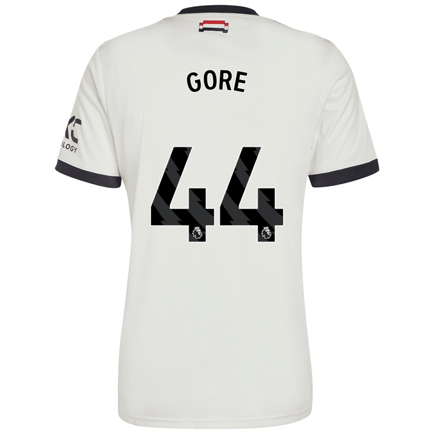 Criança Camisola Daniel Gore #44 Off White Terceiro 2024/25 Camisa