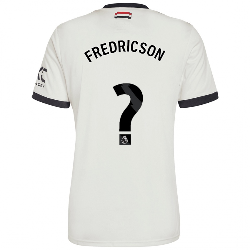 Criança Camisola Tyler Fredricson #0 Off White Terceiro 2024/25 Camisa