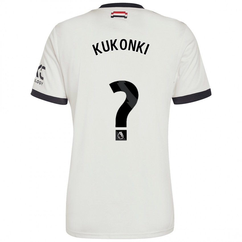 Criança Camisola Godwill Kukonki #0 Off White Terceiro 2024/25 Camisa