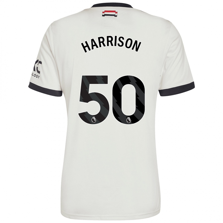 Criança Camisola Elyh Harrison #50 Off White Terceiro 2024/25 Camisa