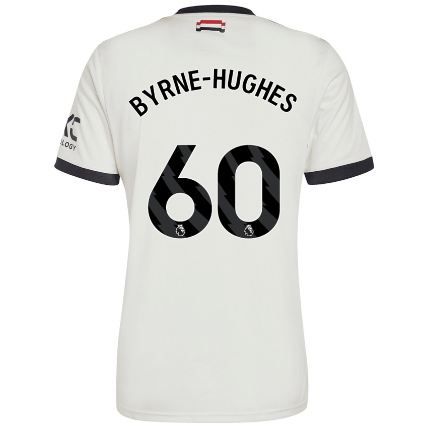 Criança Camisola Cameron Byrne-Hughes #60 Off White Terceiro 2024/25 Camisa