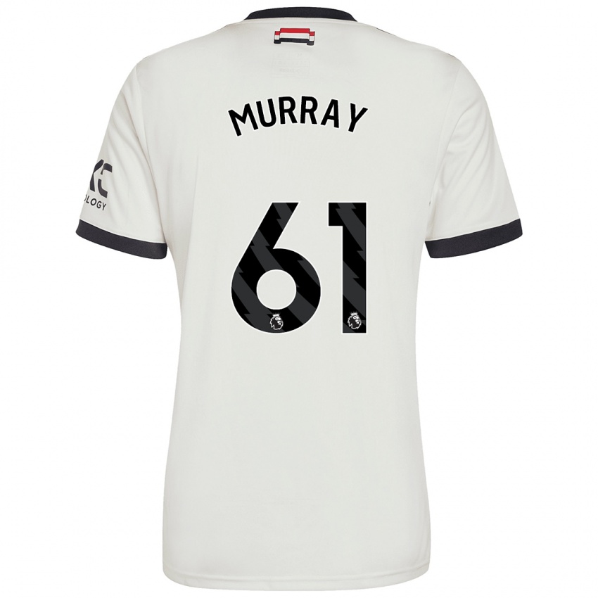 Criança Camisola Sam Murray #61 Off White Terceiro 2024/25 Camisa