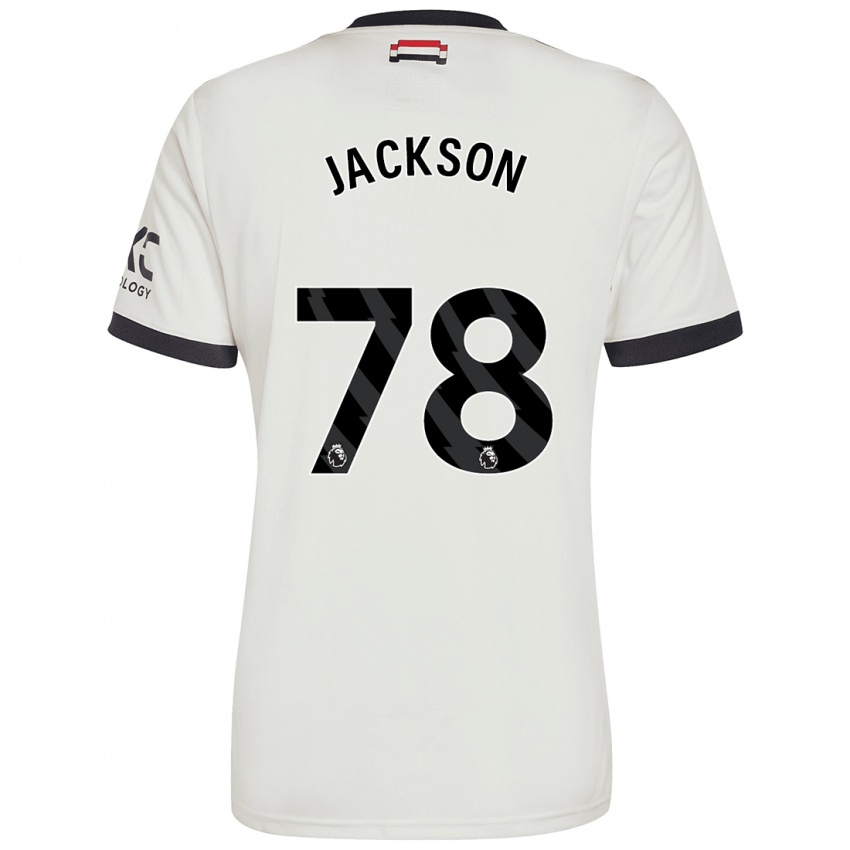 Criança Camisola Louis Jackson #78 Off White Terceiro 2024/25 Camisa