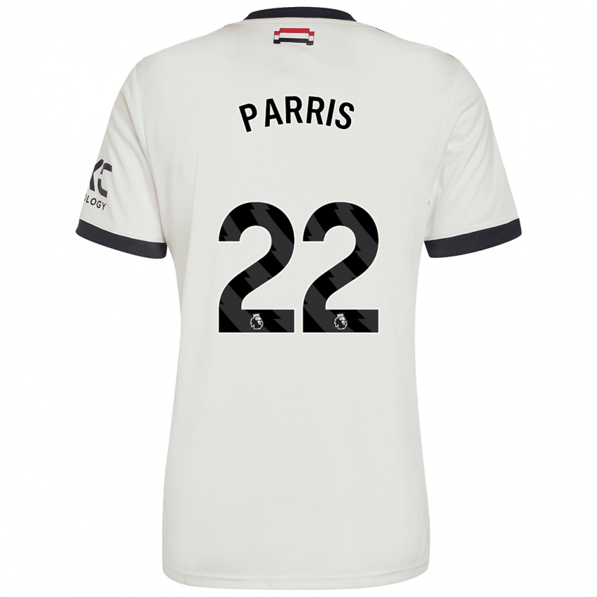 Criança Camisola Nikita Parris #22 Off White Terceiro 2024/25 Camisa