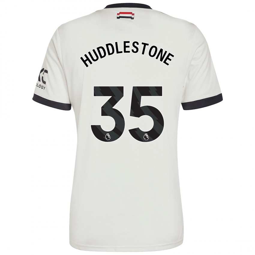 Criança Camisola Tom Huddlestone #35 Off White Terceiro 2024/25 Camisa