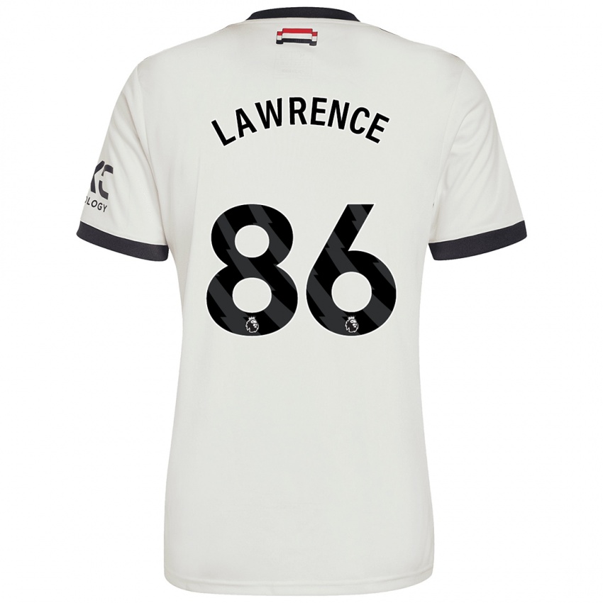 Criança Camisola Marcus Lawrence #86 Off White Terceiro 2024/25 Camisa