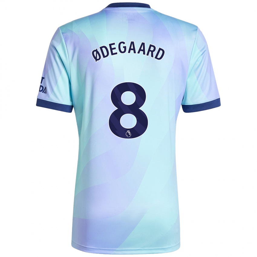 Criança Camisola Martin Odegaard #8 Água Terceiro 2024/25 Camisa