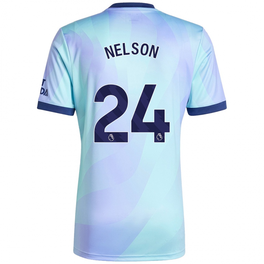 Criança Camisola Reiss Nelson #24 Água Terceiro 2024/25 Camisa