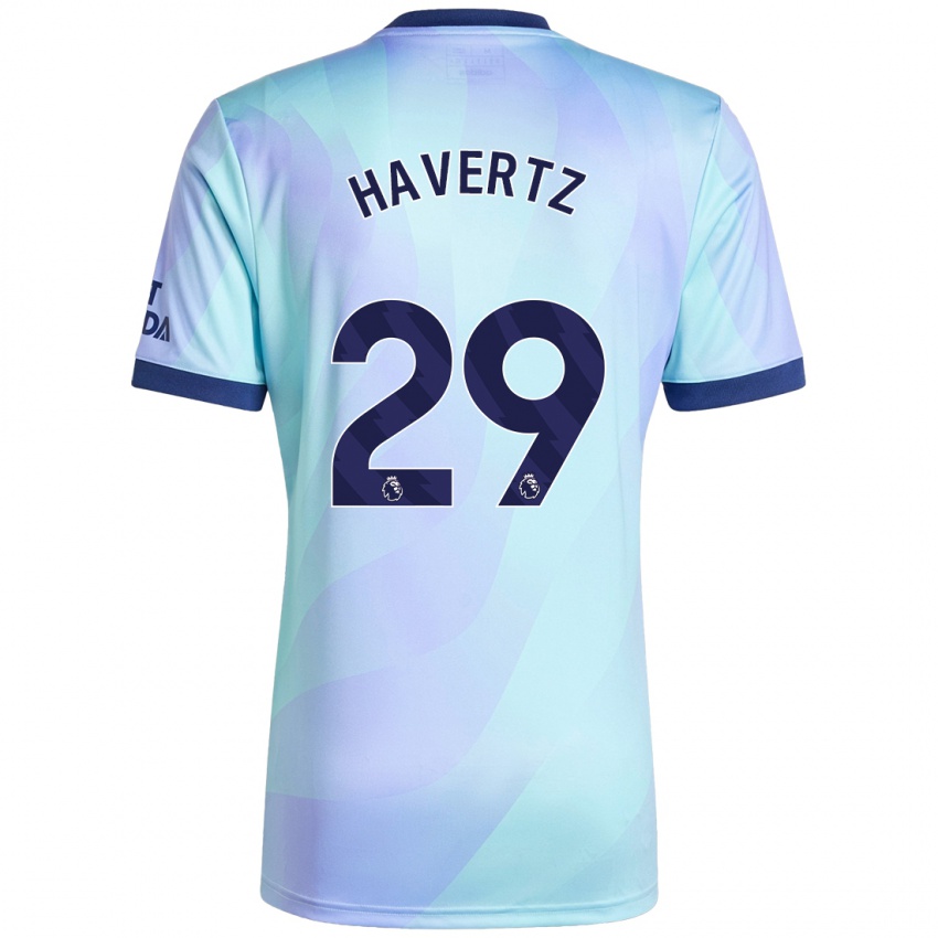 Criança Camisola Kai Havertz #29 Água Terceiro 2024/25 Camisa