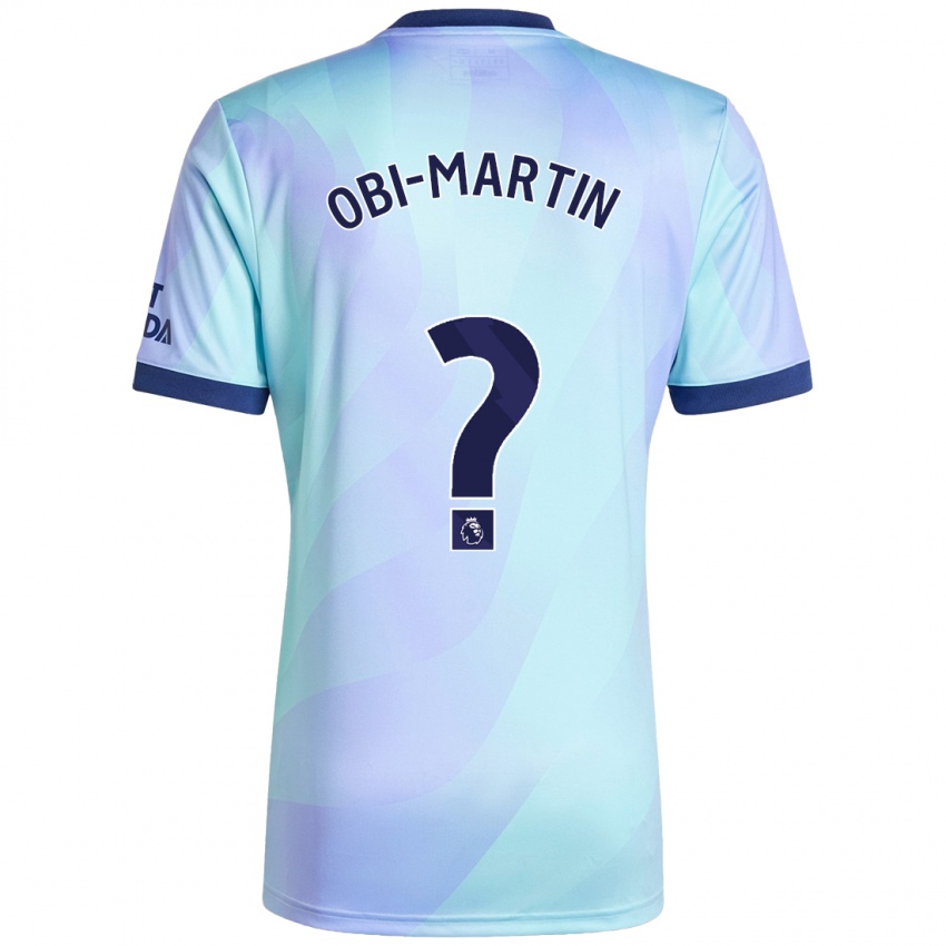 Criança Camisola Chido Obi-Martin #0 Água Terceiro 2024/25 Camisa