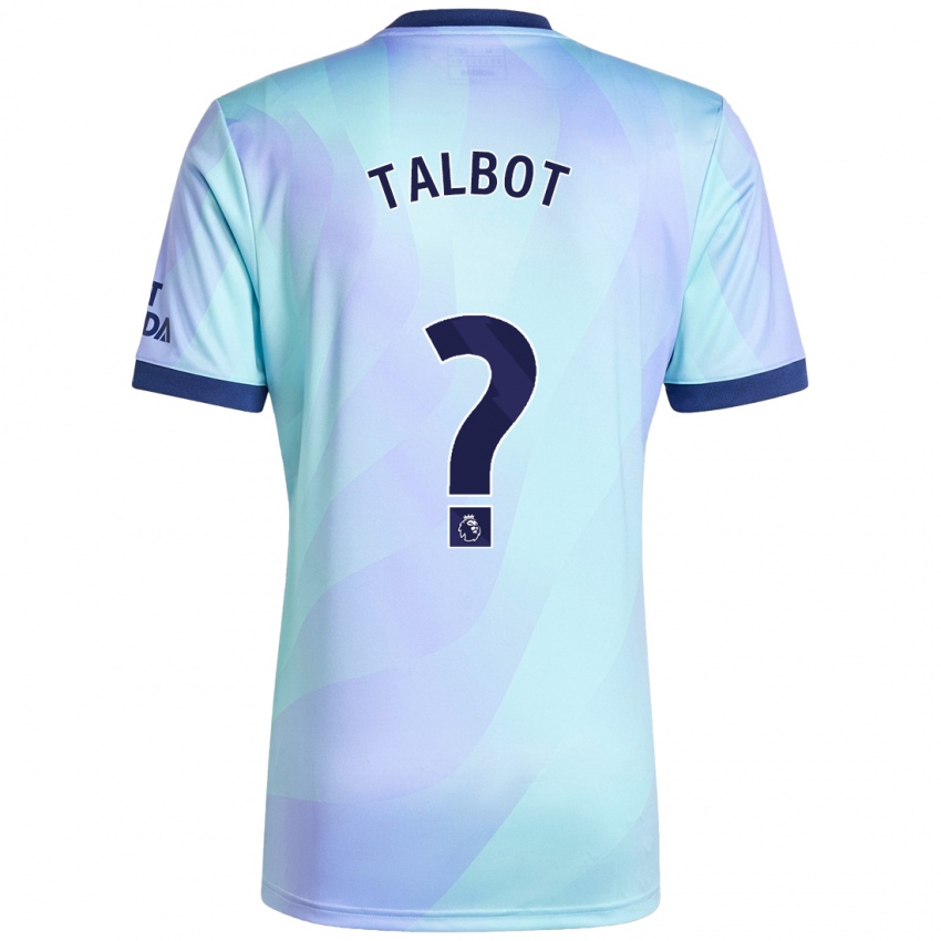 Criança Camisola Jack Talbot #0 Água Terceiro 2024/25 Camisa