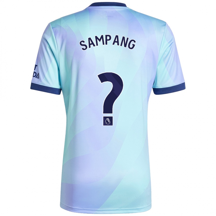 Criança Camisola Saurap Sampang #0 Água Terceiro 2024/25 Camisa