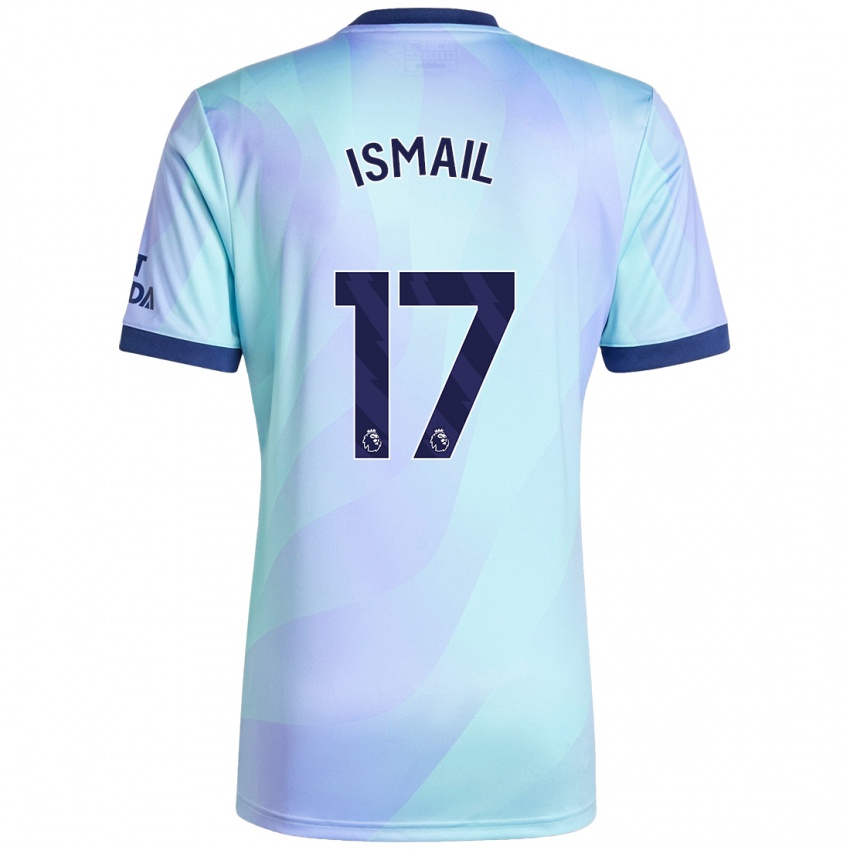 Criança Camisola Cam'ron Ismail #17 Água Terceiro 2024/25 Camisa