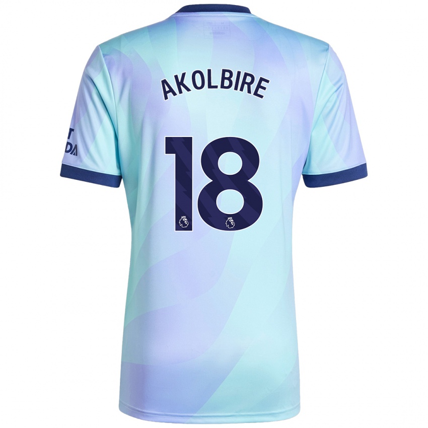 Criança Camisola Bless Akolbire #18 Água Terceiro 2024/25 Camisa