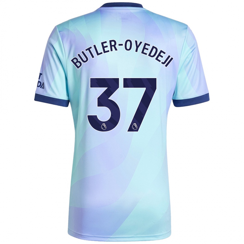 Criança Camisola Nathan Butler-Oyedeji #37 Água Terceiro 2024/25 Camisa