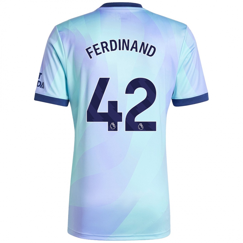 Criança Camisola Seb Ferdinand #42 Água Terceiro 2024/25 Camisa