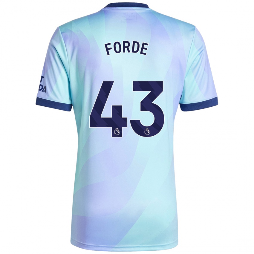 Criança Camisola Romari Forde #43 Água Terceiro 2024/25 Camisa