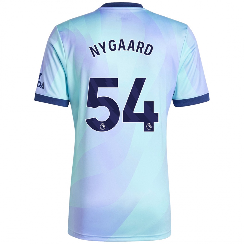 Criança Camisola Lucas Nygaard #54 Água Terceiro 2024/25 Camisa