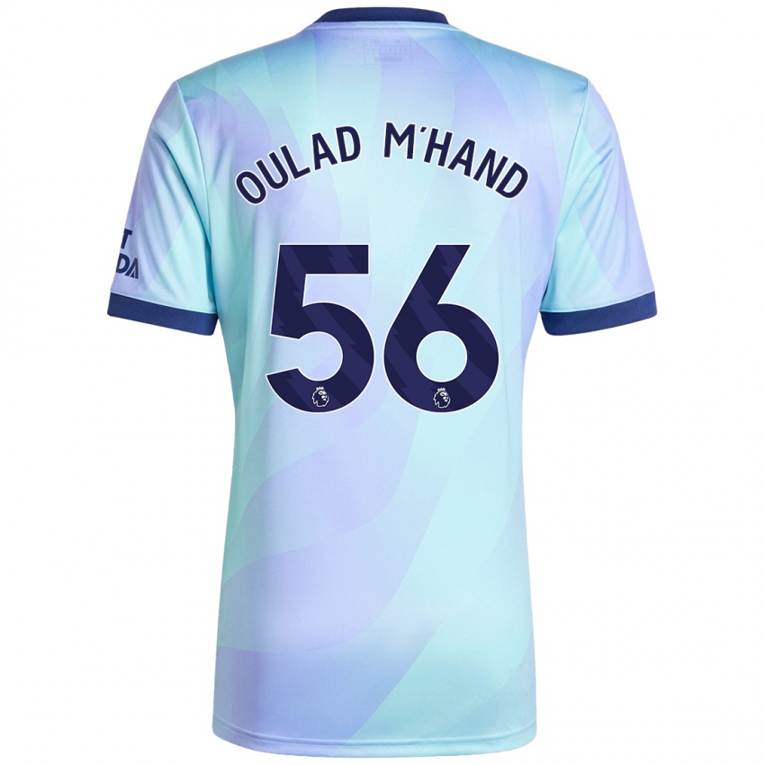 Criança Camisola Salah-Eddine Oulad M'hand #56 Água Terceiro 2024/25 Camisa