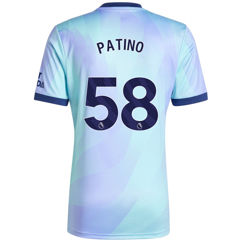 Criança Camisola Charlie Patino #58 Água Terceiro 2024/25 Camisa