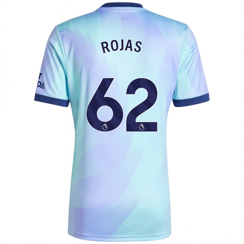 Criança Camisola Alexei Rojas #62 Água Terceiro 2024/25 Camisa