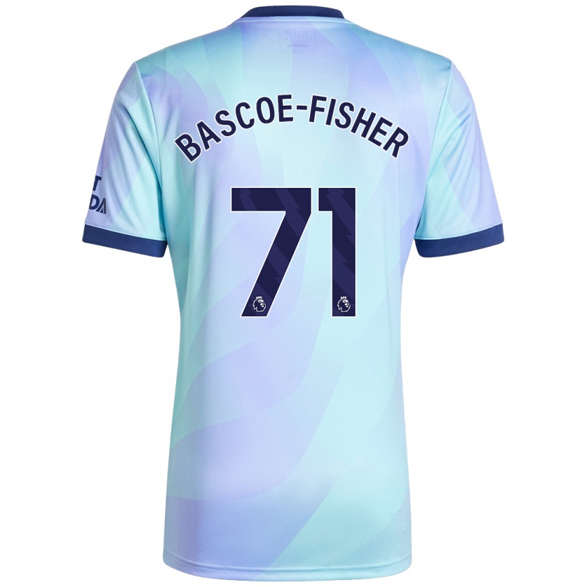 Criança Camisola Jakai Bascoe-Fisher #71 Água Terceiro 2024/25 Camisa