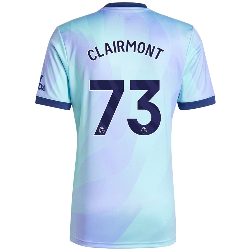 Criança Camisola Reece Clairmont #73 Água Terceiro 2024/25 Camisa