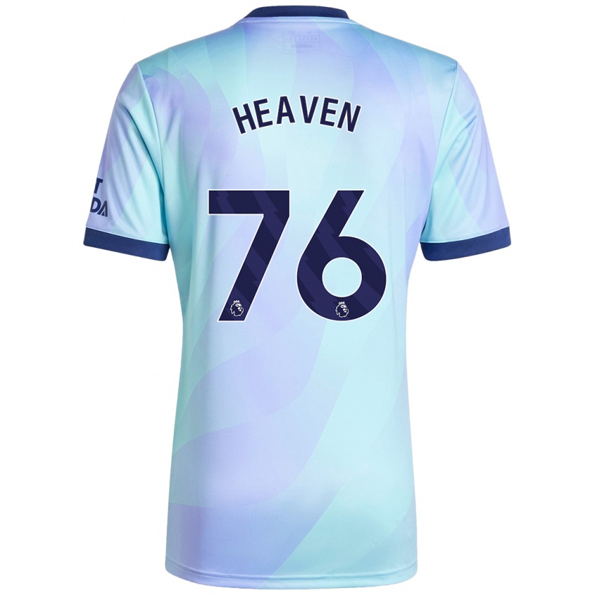 Criança Camisola Ayden Heaven #76 Água Terceiro 2024/25 Camisa