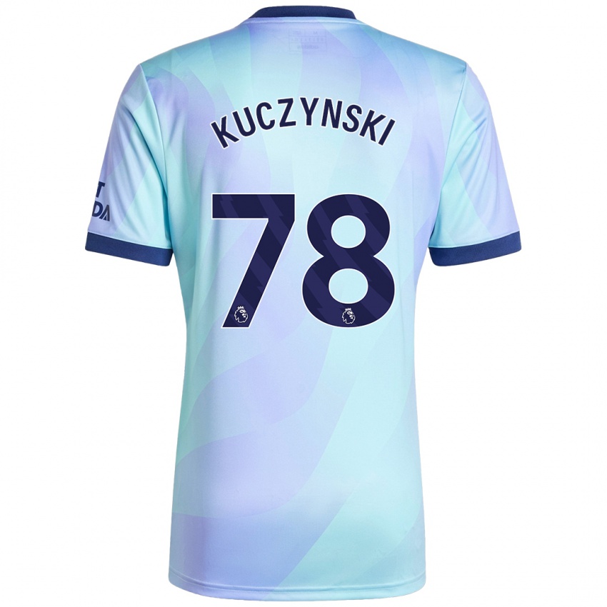 Criança Camisola Max Kuczynski #78 Água Terceiro 2024/25 Camisa