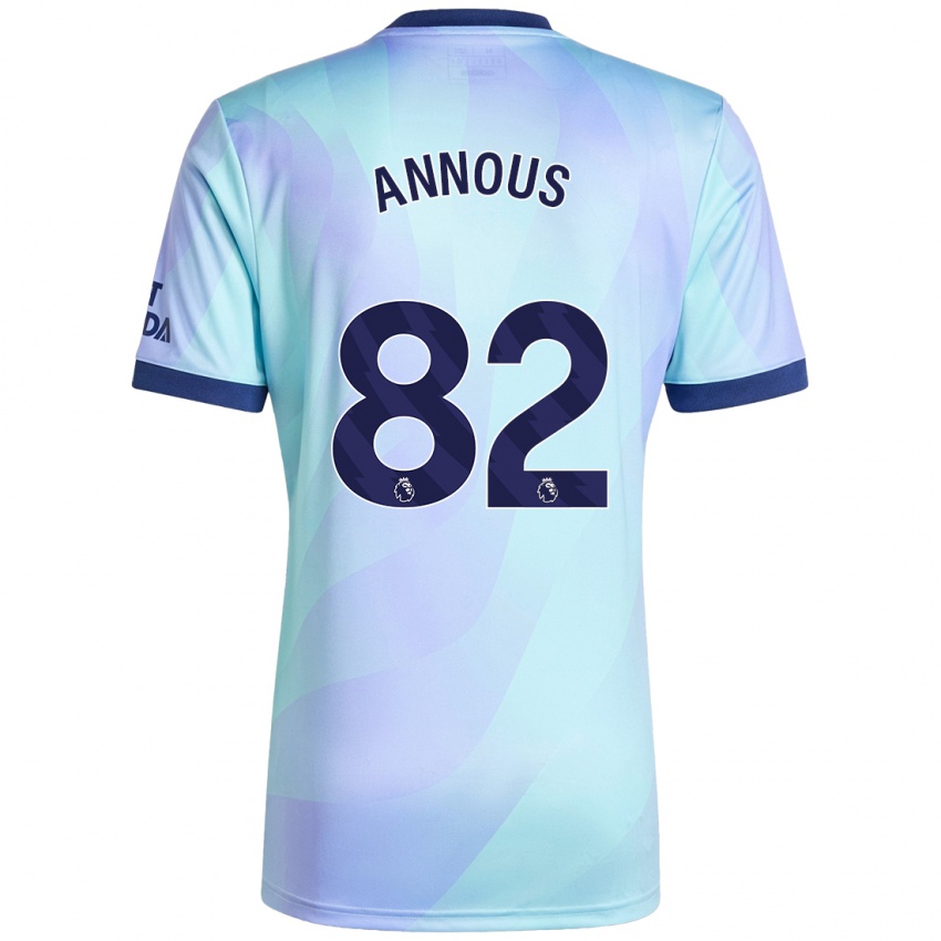 Criança Camisola Andre Annous #82 Água Terceiro 2024/25 Camisa