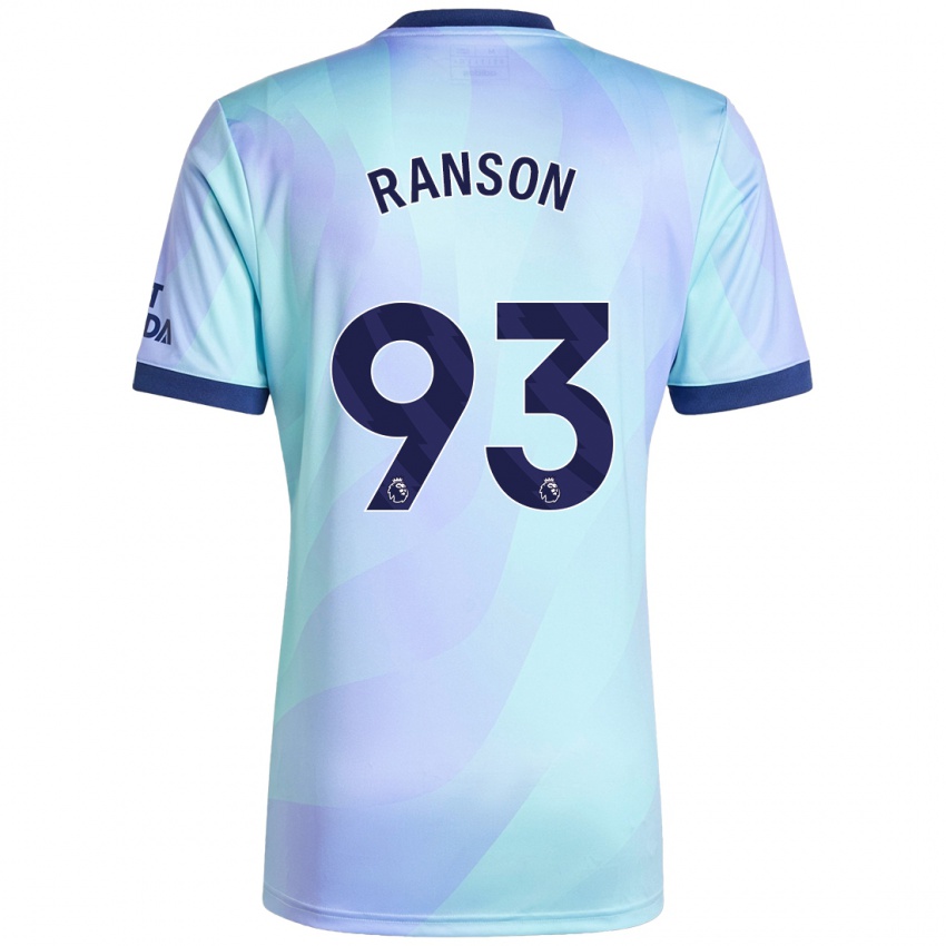 Criança Camisola Khari Ranson #93 Água Terceiro 2024/25 Camisa