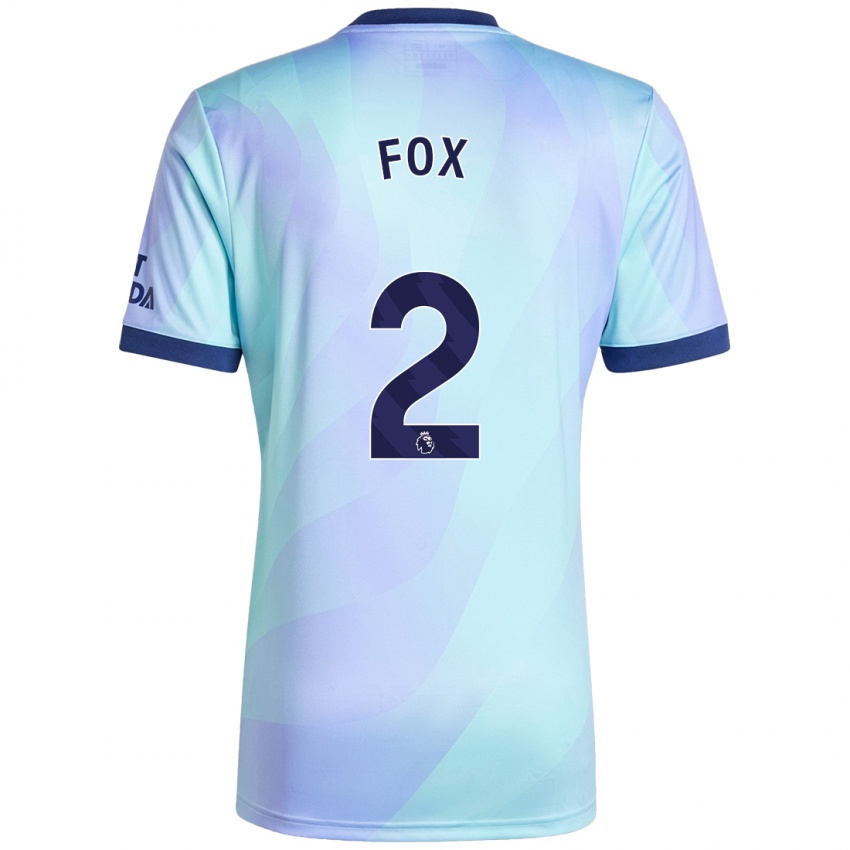 Criança Camisola Emily Fox #2 Água Terceiro 2024/25 Camisa