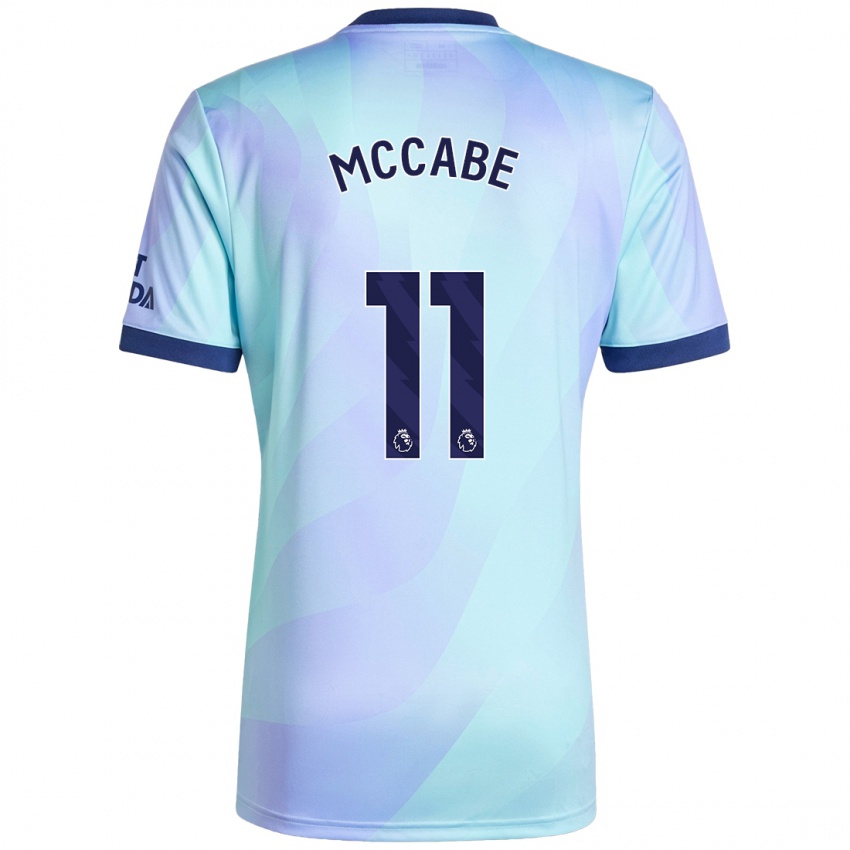 Criança Camisola Katie Mccabe #11 Água Terceiro 2024/25 Camisa