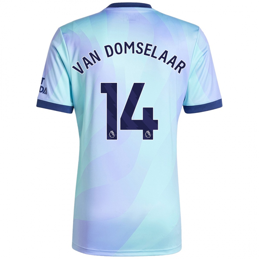 Criança Camisola Daphne Van Domselaar #14 Água Terceiro 2024/25 Camisa