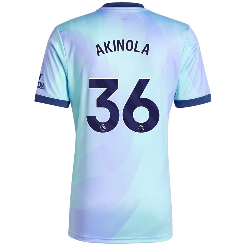 Criança Camisola Tim Akinola #36 Água Terceiro 2024/25 Camisa