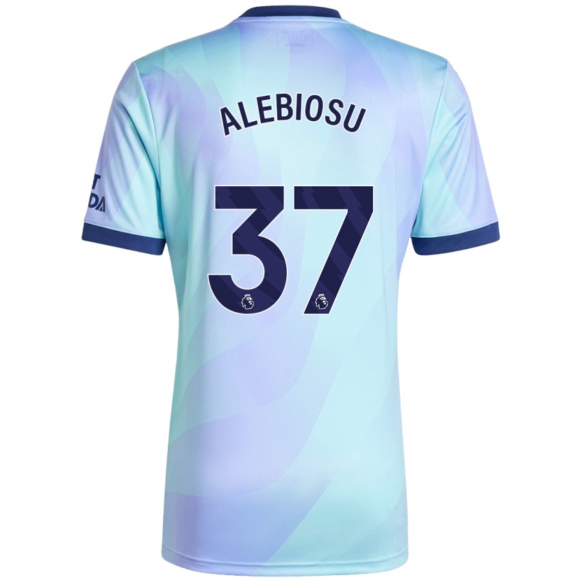 Criança Camisola Ryan Alebiosu #37 Água Terceiro 2024/25 Camisa