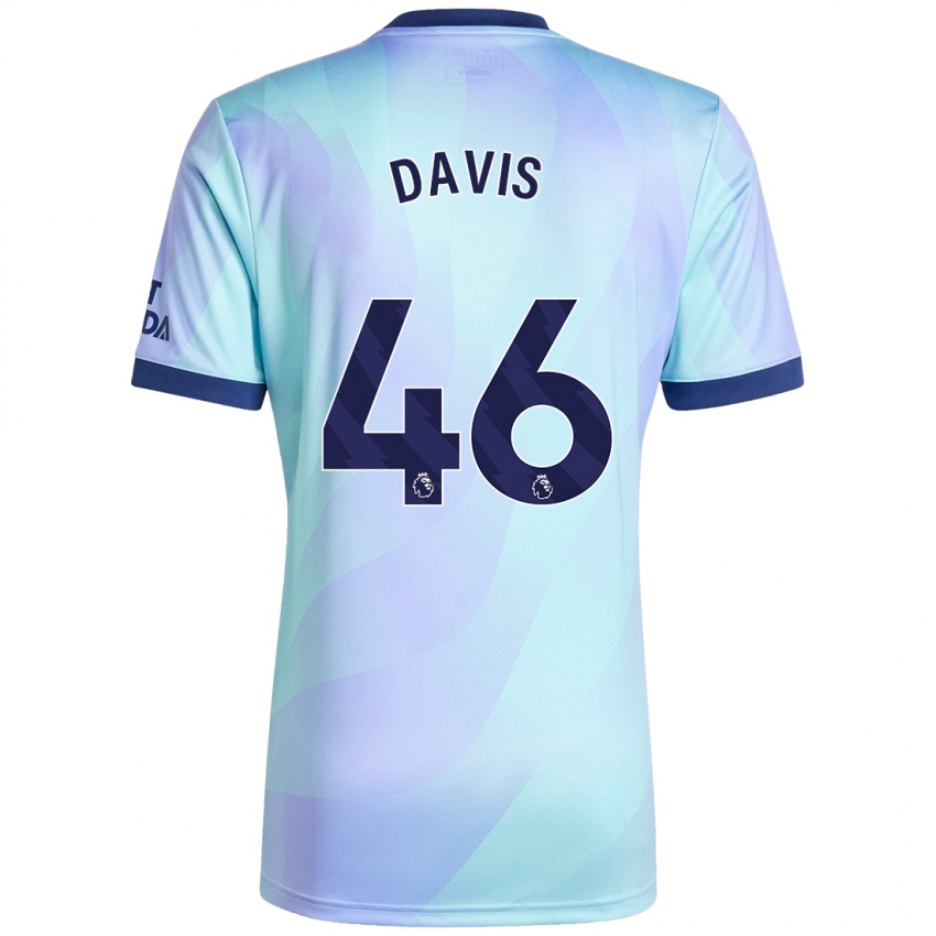 Criança Camisola Timi Davis #46 Água Terceiro 2024/25 Camisa