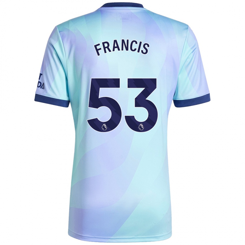 Criança Camisola Jack Henry Francis #53 Água Terceiro 2024/25 Camisa